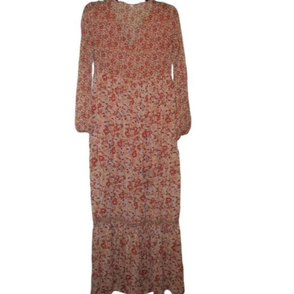 Xhilaration Floral Peasant Dress Size XS - Picture 5 of 5